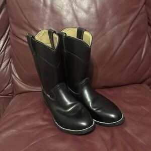 Justin's Cowboy Boots Men's  Black Size 9D Shoes